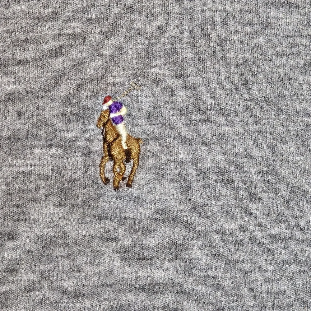 Polo Ralph‎ Lauren Classic Fit Gray Polo Shirt Men's Size L Cotton Pony Logo